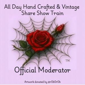 Vintage/Handcrafted/Train Share Show Official Moderator!